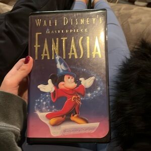 FANTASIA walt disney VCR tape